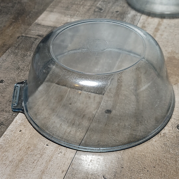 Vintage 1930'S Blue Pyrex Flameware Stovetop Safe Set of 2 - Picture 5 of 5